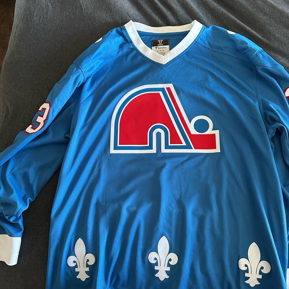 Quebec Nordiques Signed Sundin Jersey